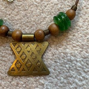 One of kind copper handmade necklace